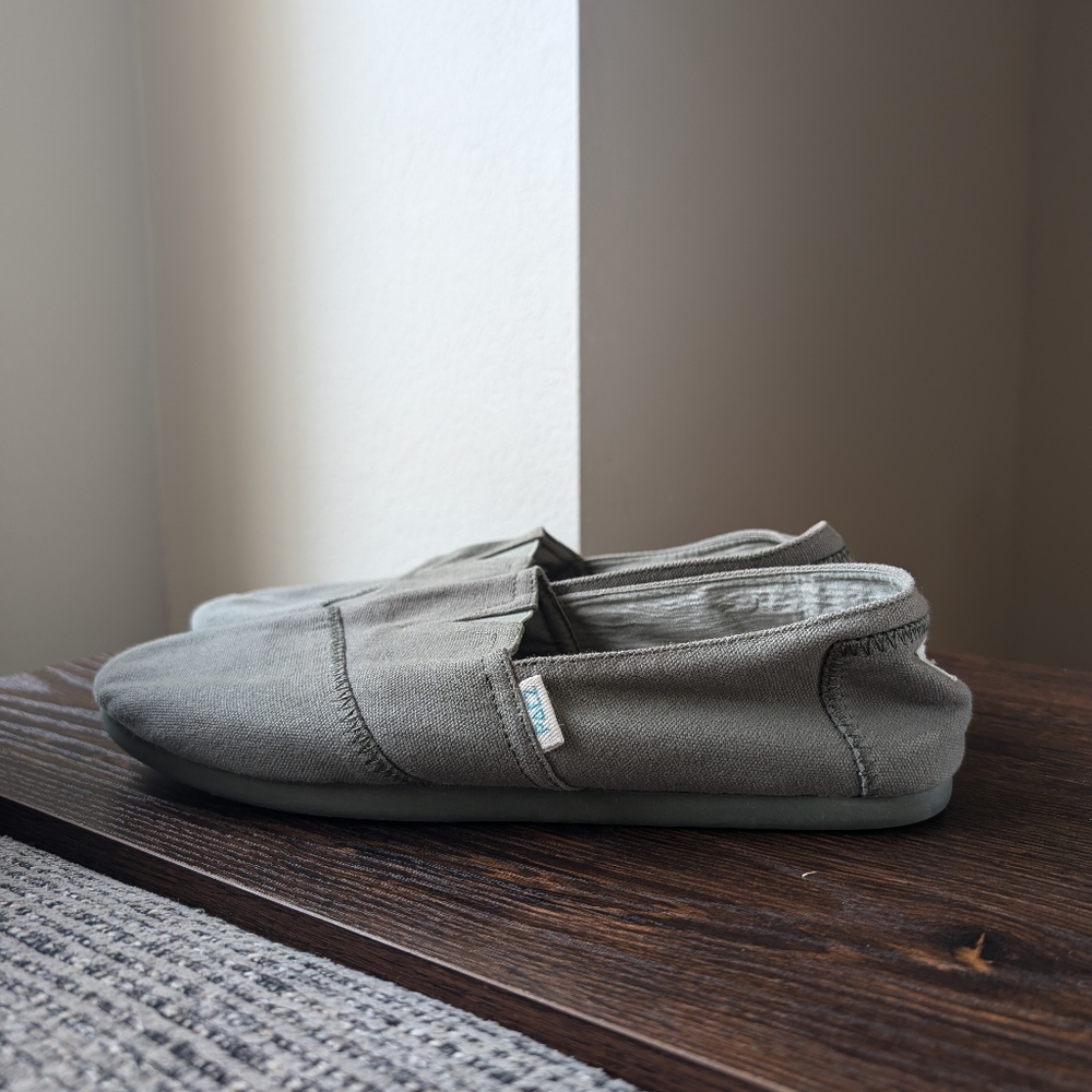 Paez Classic Panama Green Slip-on Casual Shoes